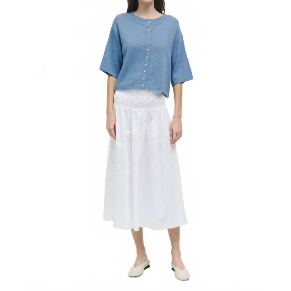 NEW MOD REF stacey cardigan in blue